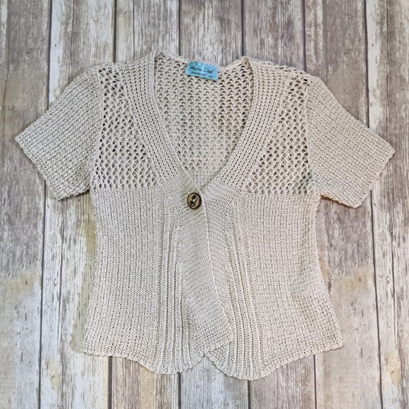Maria Lisa Crochet Cardigan - Picture 1 of 5